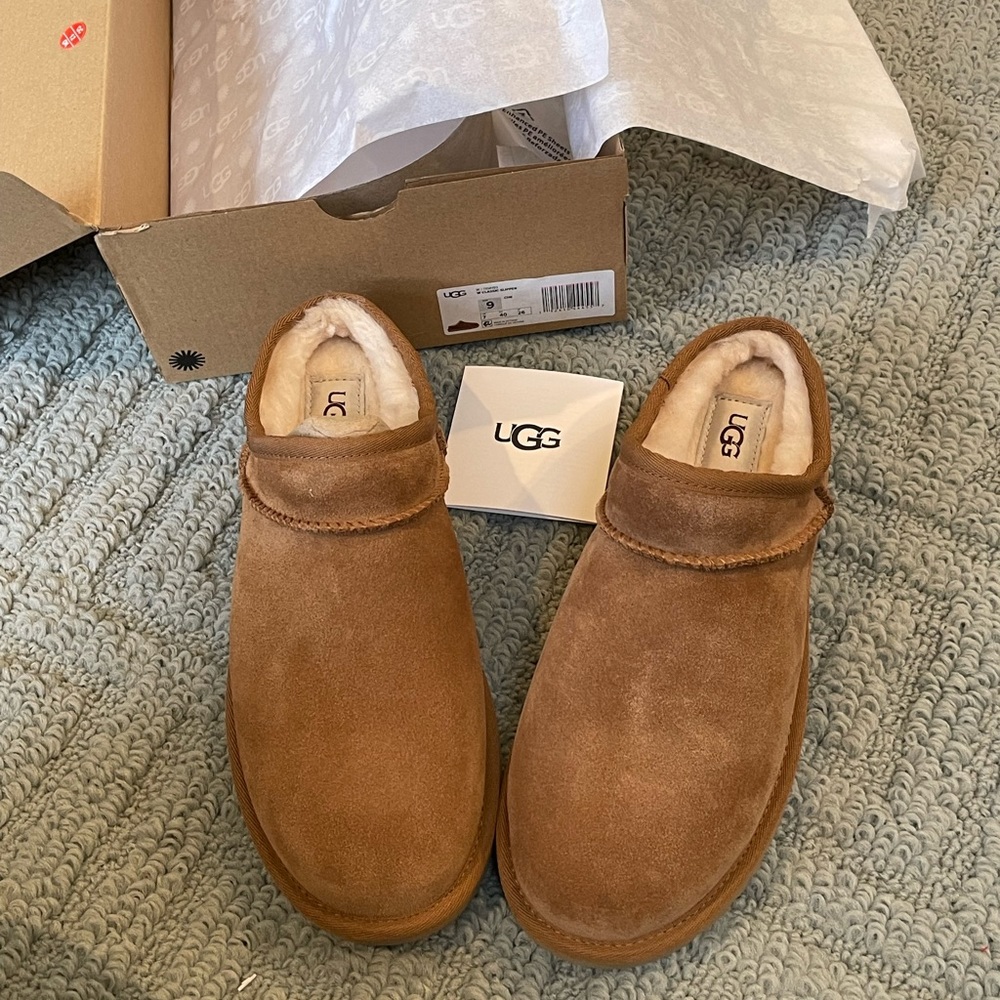 UGG Classic Slipper Womens 9 Chesnut
